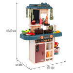 Kuchynský kútik 42 prvkov plastová pastelová